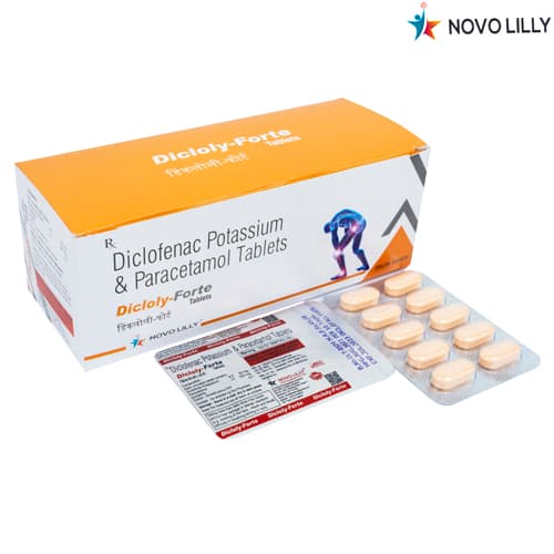 Diclofenac Potassium and Paracetamol Tablets