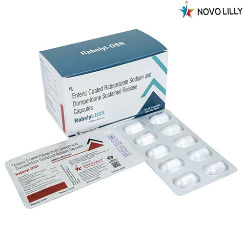 RABEPRAZOLE 20MG DOMPERIDONE 30MG (SR) PELLETS CAP