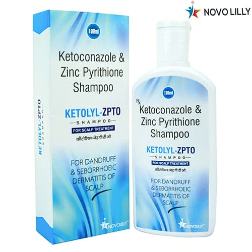 KETOCONAZOLE 2%W/V + ZINC PYRITHIONE 1%W/W SHAMPOO
