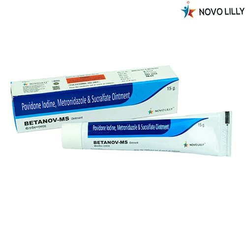 POVIDNE IODINE, SUCRALFATE & METRONIDAZOLE OINTMENT